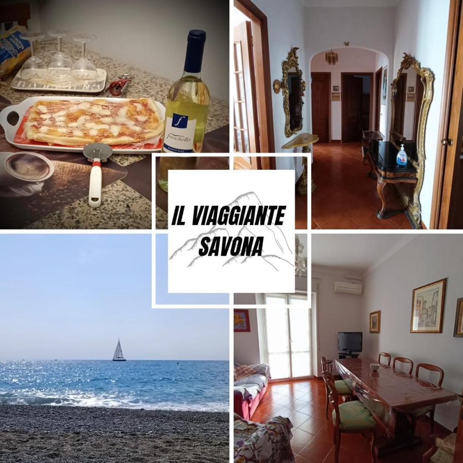 Il Viaggiante Mare 350 M - Quadrilocale - Centro Commerciale - Universita -Porto Costa Crociere E Corsica Ferries Savona Eksteriør billede